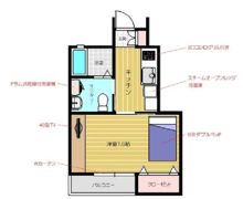 レセナA棟の間取り画像