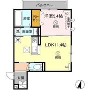 カーサ オリーバの間取り画像