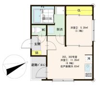 ハーモニーテラス東野狐藪町Ⅱの間取り画像