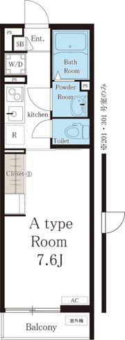 リブリ・アリュールKの間取り画像