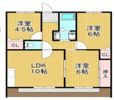 クレールコートの間取り画像