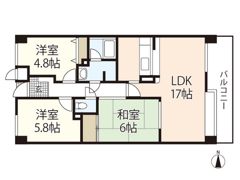 サーパス海老園の間取り画像
