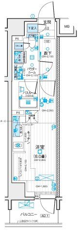 デュオステージ相模大野の間取り画像