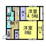 常滑市唐崎町戸建ての間取り画像