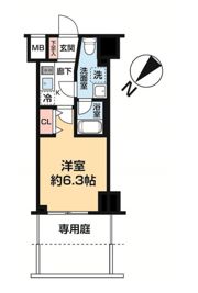 ガレリアレジデンス石川町の間取り画像