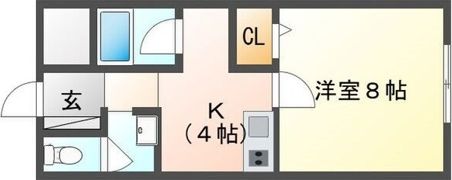 フェニックス豊中Ⅰの間取り画像