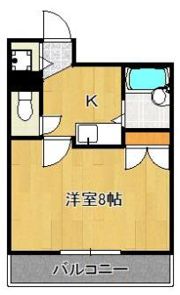 ヴィラアカデミアの間取り画像