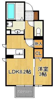 テロワール六番館の間取り画像