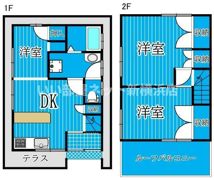 今宿西町貸家の間取り画像