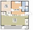 浜田マンションBの間取り画像