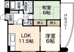 第2イノウエビルの間取り画像