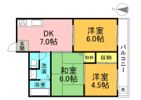 上祇園ハイツの間取り画像