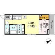 D-ROOMエムツーの間取り画像