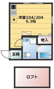グランドテラス南太田の間取り画像