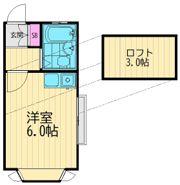 メゾンドブルージュの間取り画像