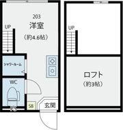 テラスルミエール椎名町の間取り画像
