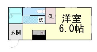 エトワール芦屋の間取り画像