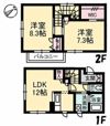 グリーンヒルズ勝田の間取り画像