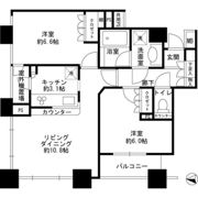 グレーシアタワーズ所沢の間取り画像