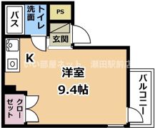 サンナイス浜大津の間取り画像