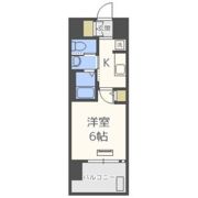 エステムコート梅田・茶屋町Ⅲネクスタの間取り画像