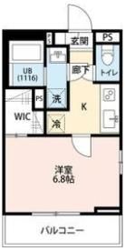 フルール野並の間取り画像