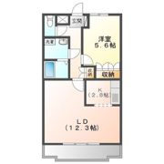 Green Hills（グリーン ヒルズ）の間取り画像