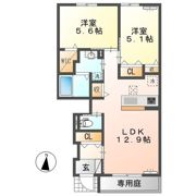 ソフィア御南の間取り画像