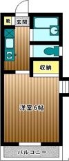 コンフォート・サワダAの間取り画像