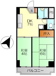 岡本ビルの間取り画像