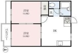 グリーンハイツ双葉の間取り画像