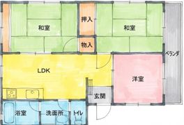 プロヴァンスの間取り画像