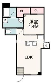クロエ石田の間取り画像