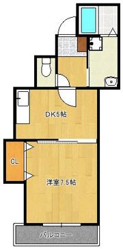 アルファKの間取り画像