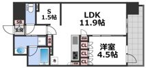 ザ・パークハビオ都島フロントの間取り画像