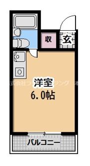 ビッグバーンズマンション関目の間取り画像