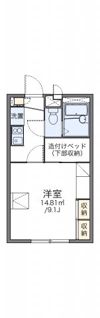 レオパレス浜野一丁目の間取り画像