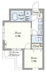 maison de Tsuruseの間取り画像