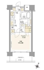コムレジ赤羽 賃貸棟の間取り画像