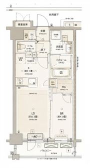 オープンレジデンシア新宿ザ・ハウスの間取り画像