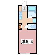 ヴィラ成和1-Cの間取り画像