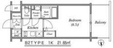 エスリード京橋桜ノ宮公園の間取り画像