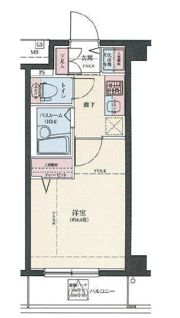 ロアール西品川の間取り画像