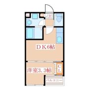 Rising 1stの間取り画像