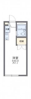 レオパレス中曽根Ⅱの間取り画像