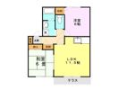 ヴァンベール江越Bの間取り画像