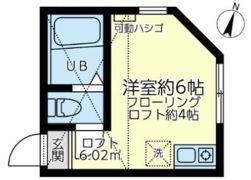 ユナイト七島スカイサンフラワーの間取り画像