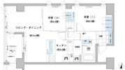 ガーデニエール砧レジデンスの間取り画像