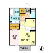 アルファベットⅡの間取り画像