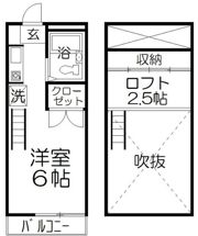 あかるハイム14の間取り画像